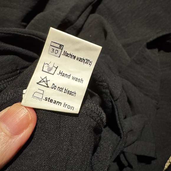 Wide Leg Palazzo Pants High Waist Flowy Loose Lounge Beach Travel Vacation - Picture 6 of 7